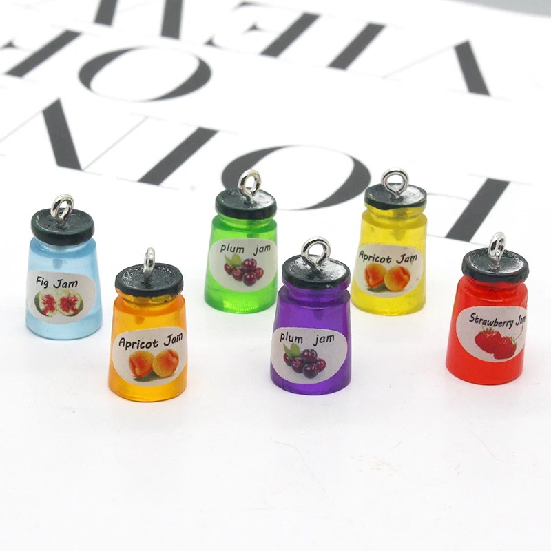 Resin Art Bracelet - 10 sztuk/opakowanie Żelkowe zawieszki do kolczyków