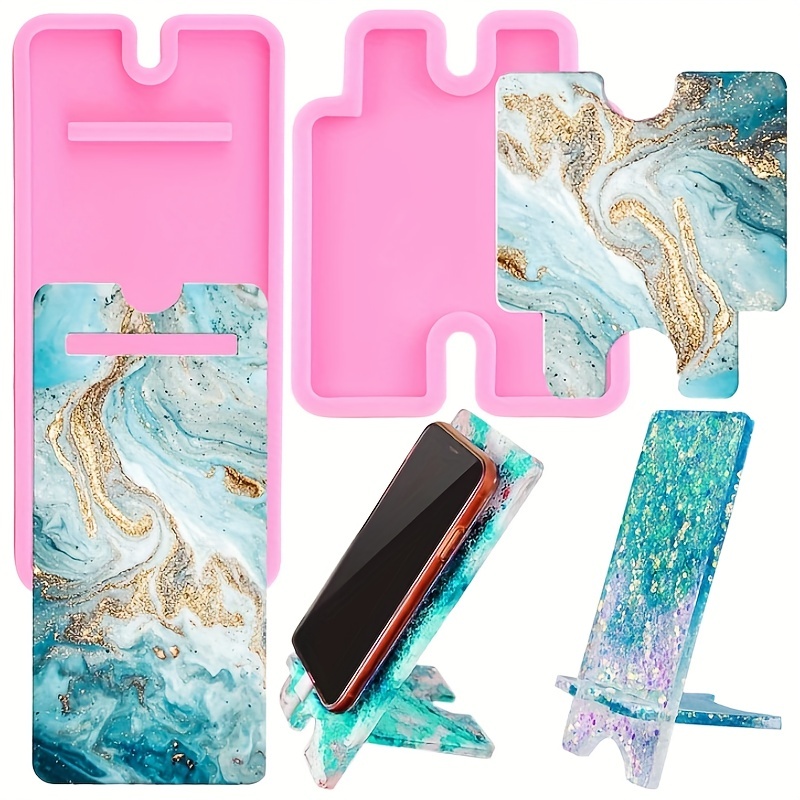 Resin Art Kit With Molds - 1 zestaw silikonowych form do stojaków
