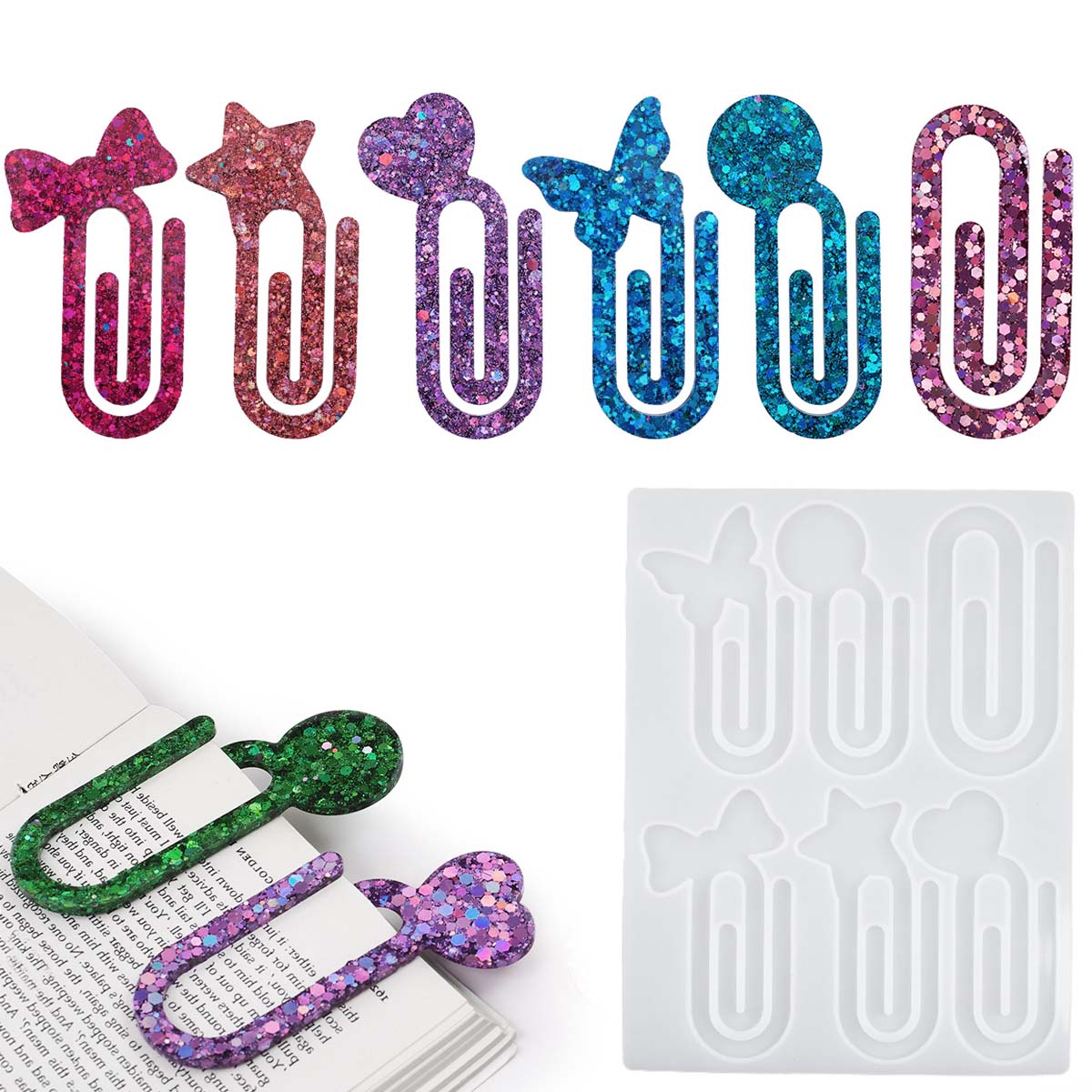 Resin Art Kit With Molds - Forma Silikonowa do Żywicy Epoksydowej Kryształowej