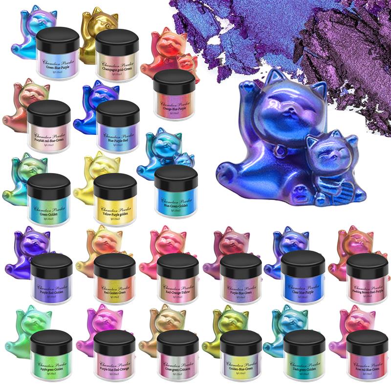 Pearl Powder Resin - 3g lustro kameleony żywicy Pigment brokat