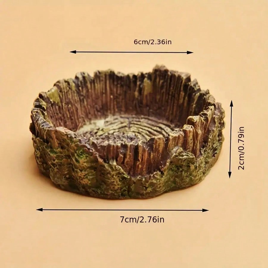 Resin Art Tree - 1 szt. Miska na karmę i
