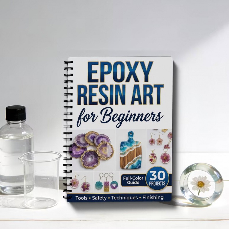 Resin Art Learning - Podręcznik do tworzenia sztuki z żywicy