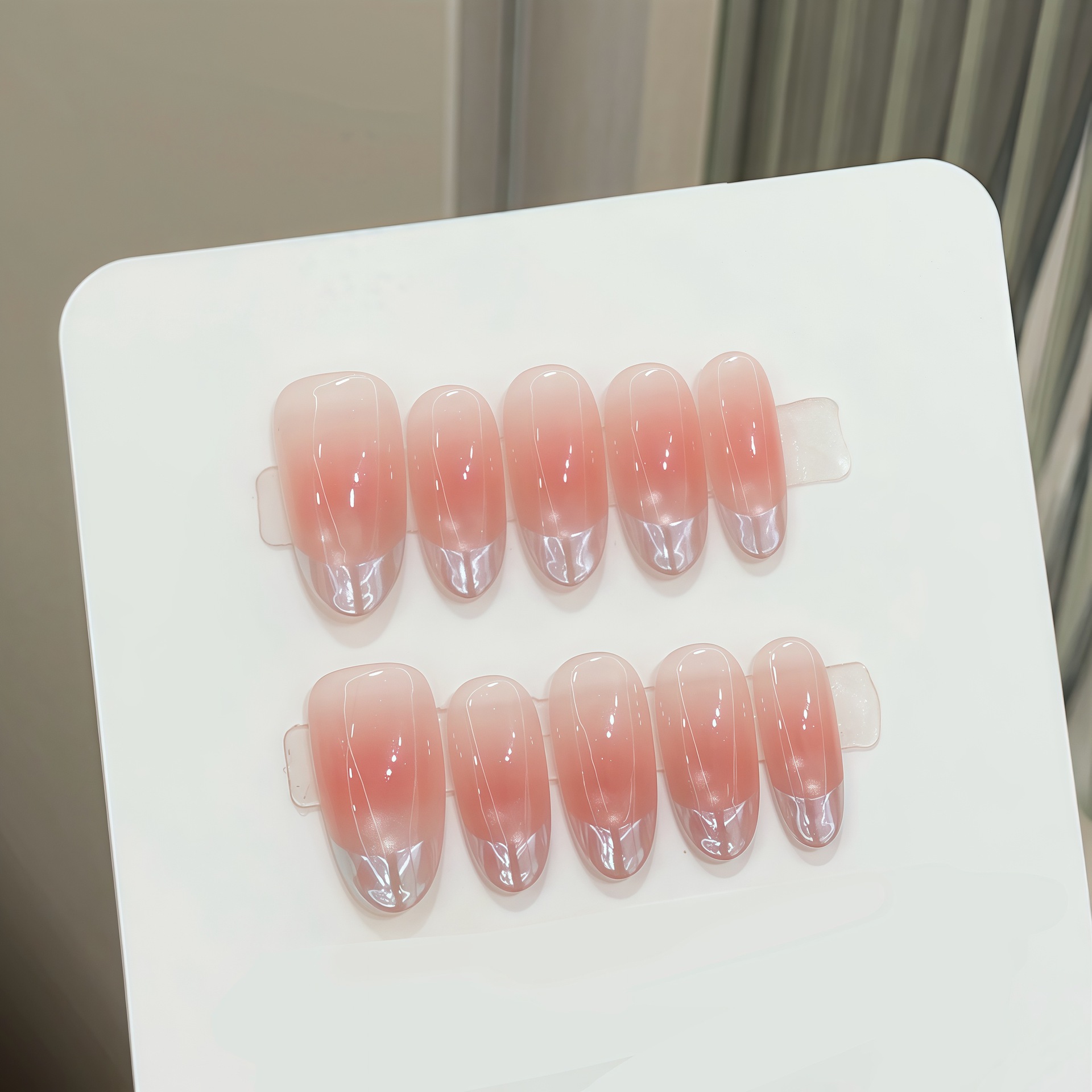 Resin Art Ideas - 10 szt. Czysto ręcznie dociskane owalne