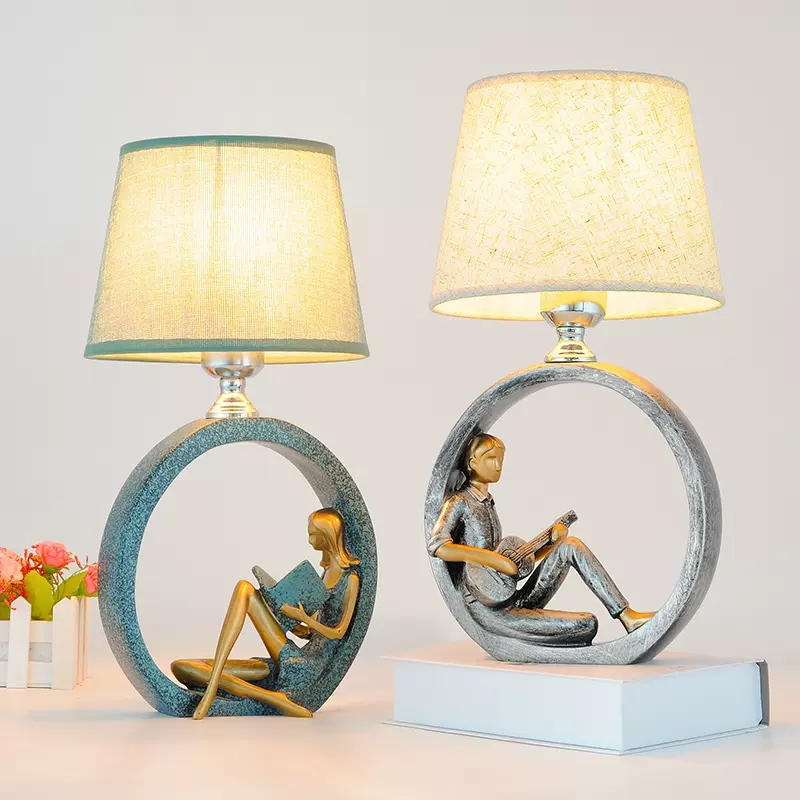 Resin Art Learning - Nordycka lampa nocna do sypialni z