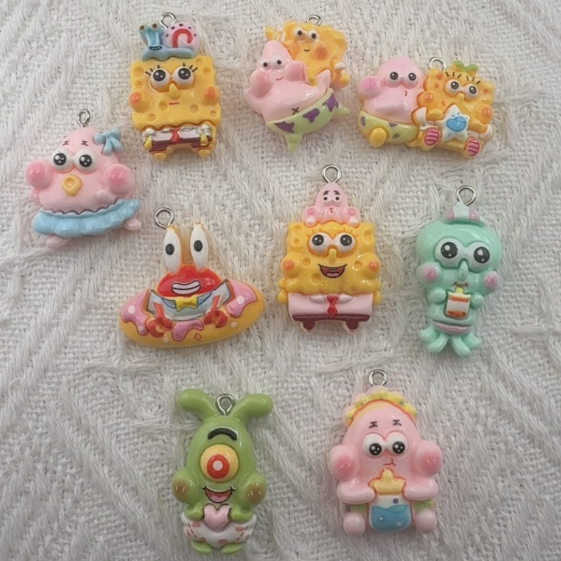 Resin Art For Sale - 10 szt. zawieszek z żywicy z