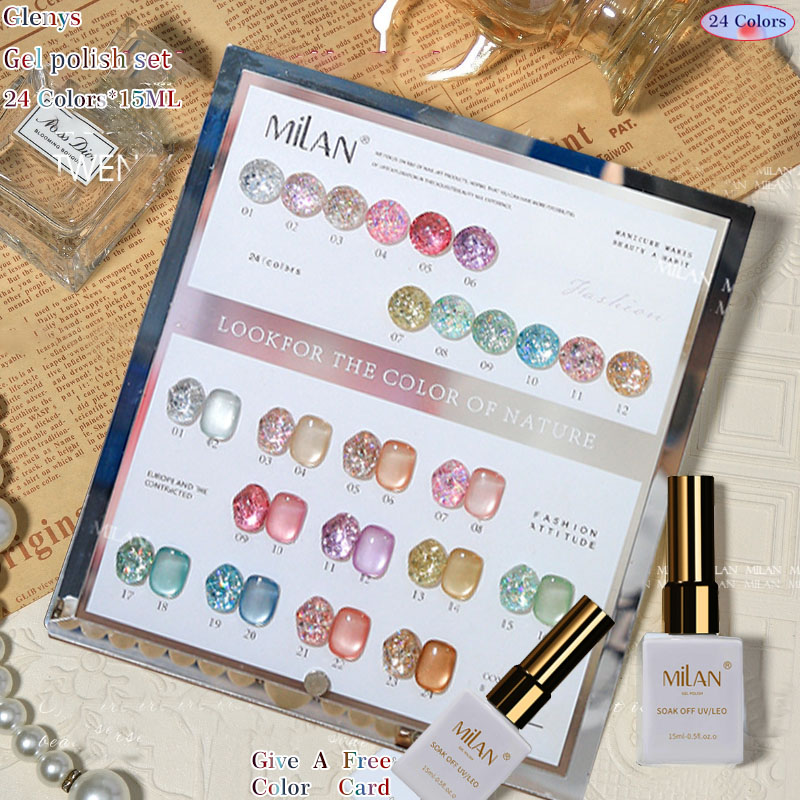 Resin Art Learning - Glenys 24-kolorowy zestaw do nauki zdobienia
