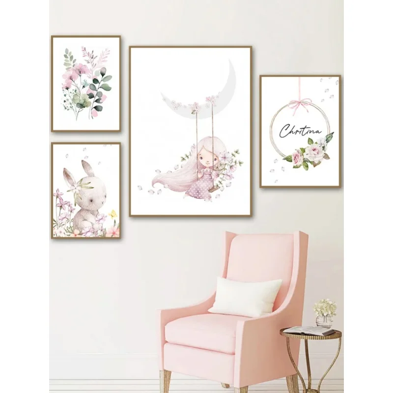 Nordycka Estetyka Kreskówkowa  – Resin Art On Wall recenzja i cena