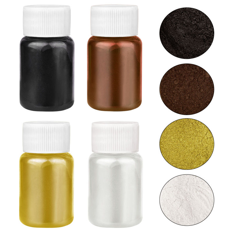 4 Kolory/Zestaw Perłowe Pigmen – Pearl Powder Resin recenzja i cena