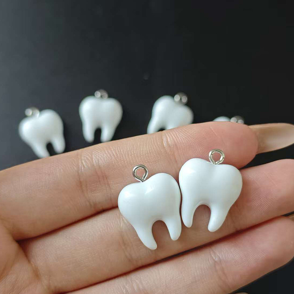 10 szt. Urocze białe zawieszki – Resin Art For Sale recenzja i cena