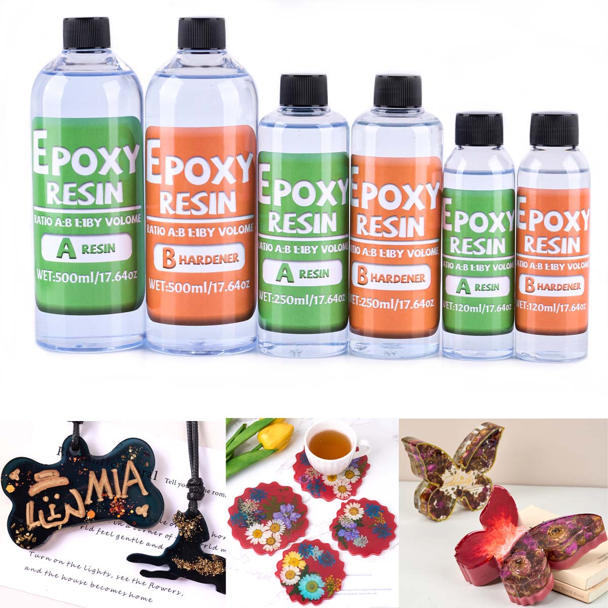 Zestaw żywicy epoksydowej w pr – Resin Art Kit With Molds recenzja i cena
