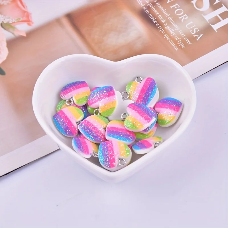 10 szt. Kolorowe zawieszki z ż – Resin Art For Sale recenzja i cena