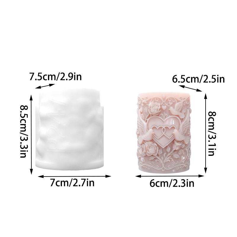 Forma silikonowa do świec z mo – Resin Art With Rose recenzja i cena