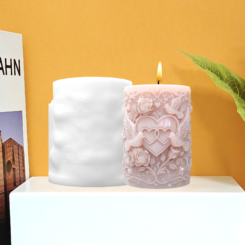 Forma silikonowa do świec z mo – Resin Art With Rose recenzja i cena