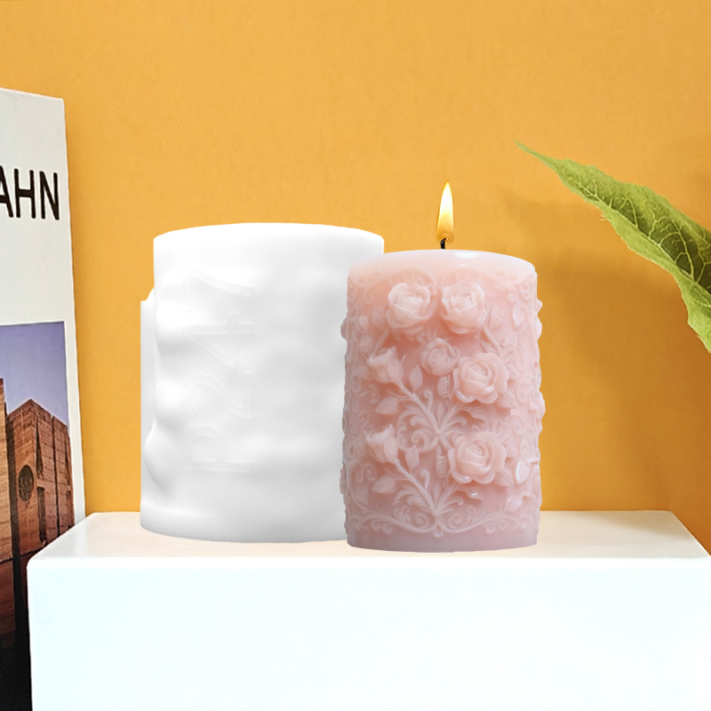 Forma silikonowa do świec z mo – Resin Art With Rose recenzja i cena