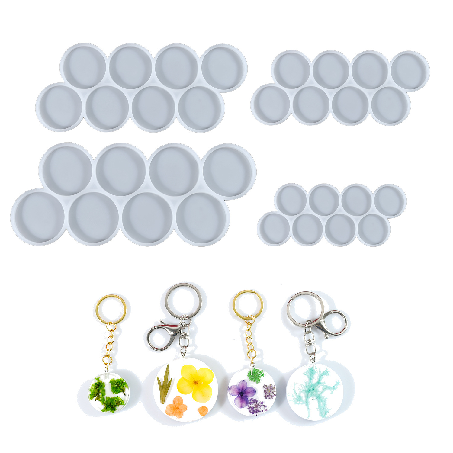 Forma silikonowa okrągła z uch – Resin Art Kit With Molds recenzja i cena