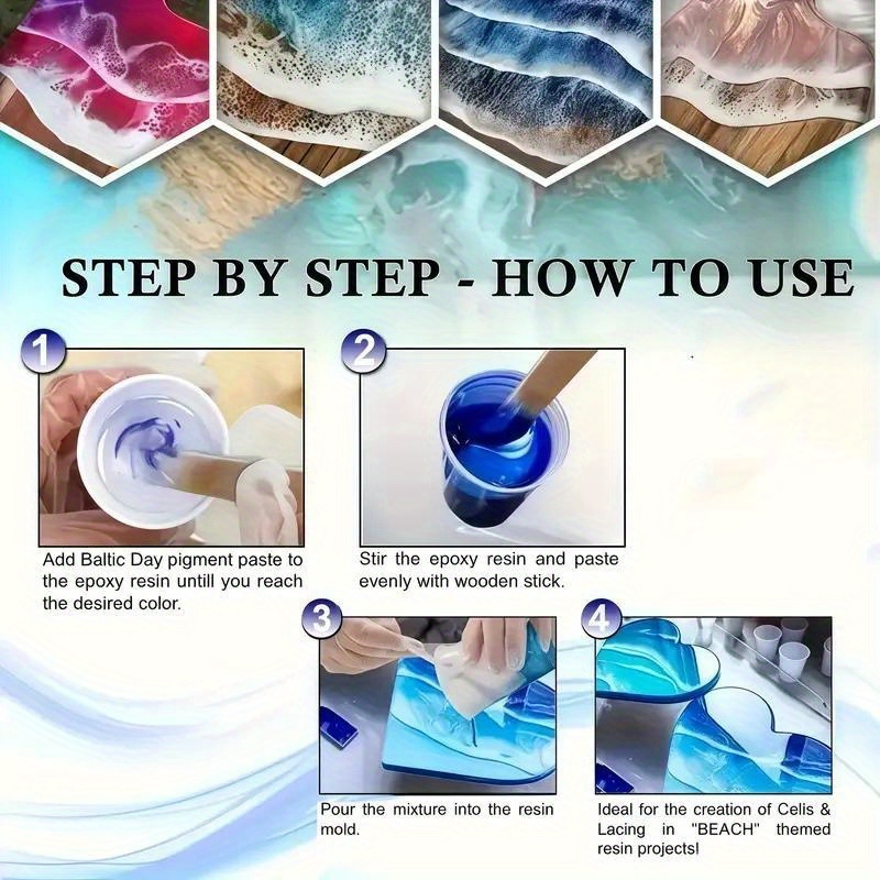 24 kolory/8 kolorów 5 gramów 0 – Pearl Powder Resin recenzja i cena