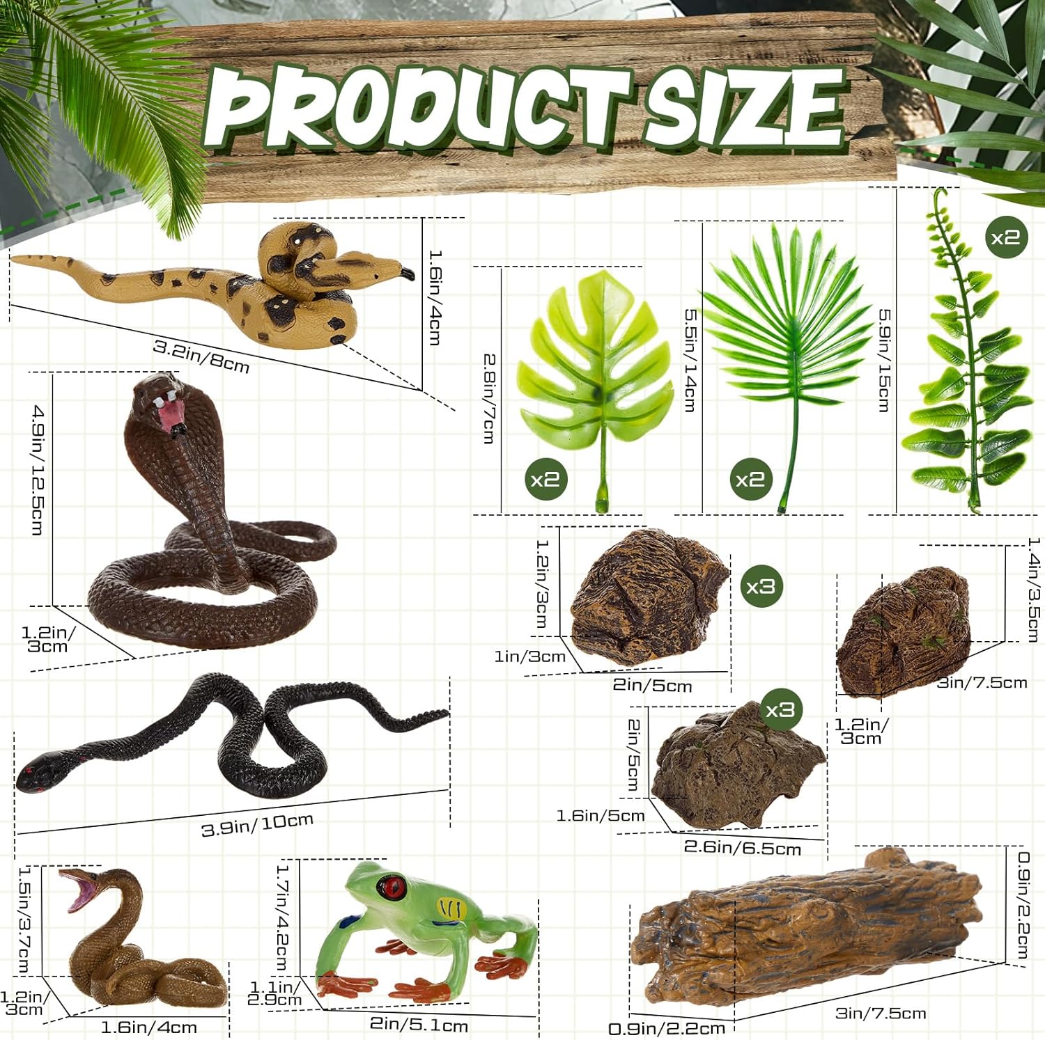 19 szt. ozdób na tort w kształ – Resin Art Tree recenzja i cena