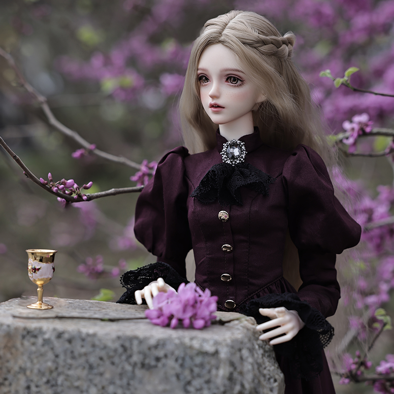 Elina BJD Doll 1/3 piękna eleg – Resin Art Purple recenzja i cena