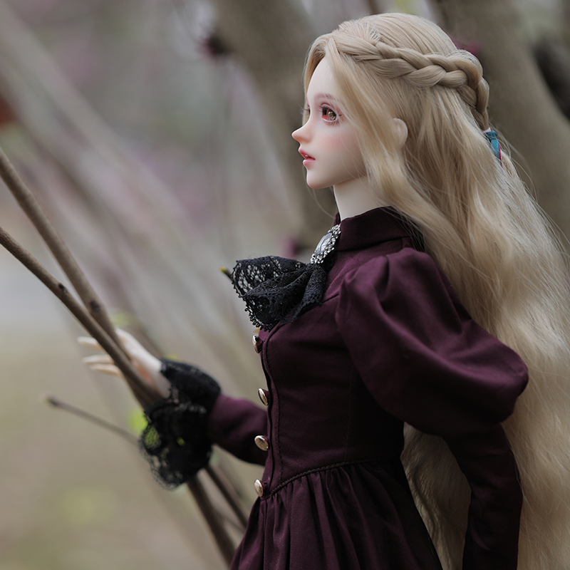 Elina BJD Doll 1/3 piękna eleg – Resin Art Purple recenzja i cena