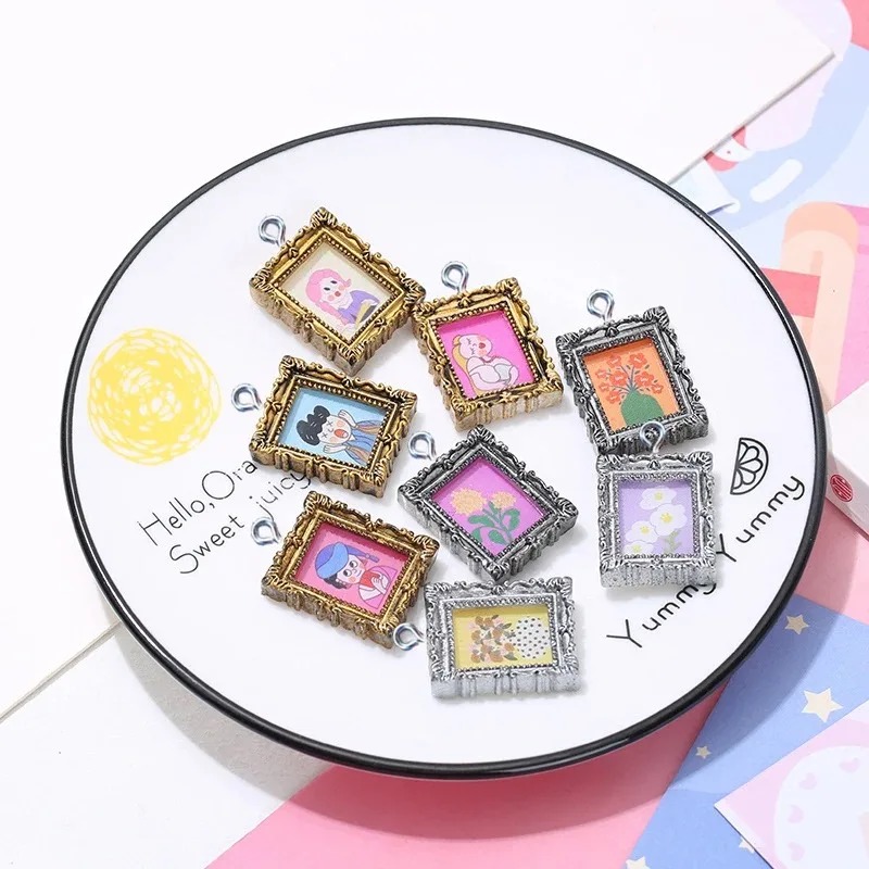 10 szt. Płaskie kaboszony w st – Resin Art Bracelet recenzja i cena