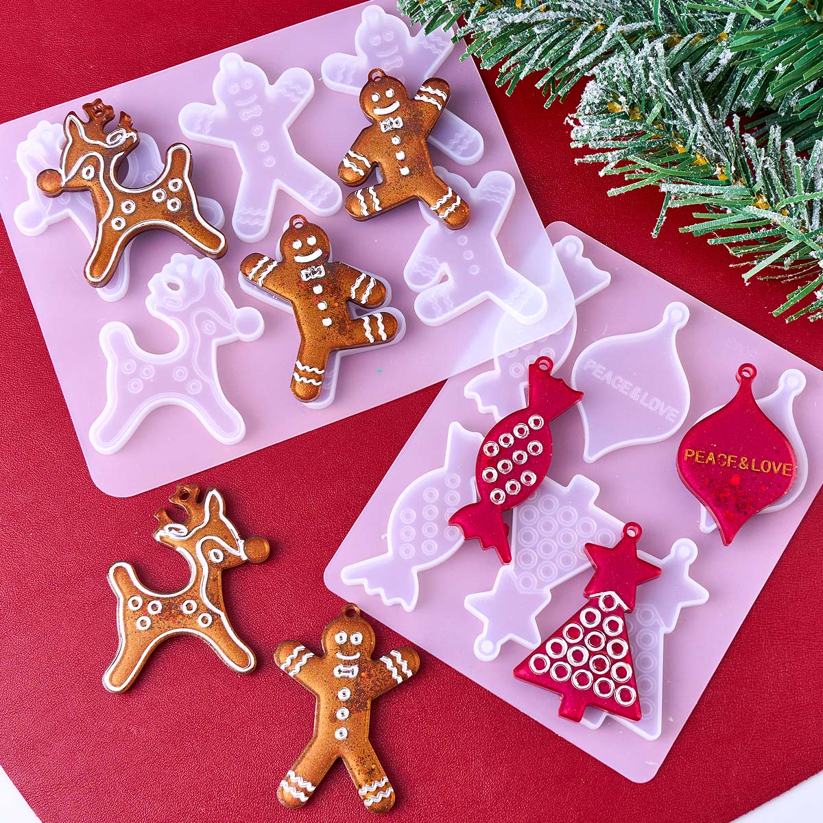 Formy silikonowe do wyrobu kol – Resin Art Kit With Molds recenzja i cena