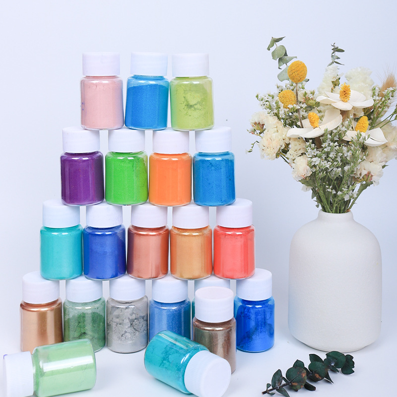 20ml-54 kolory Slim Pearl Nail – Pearl Powder Resin recenzja i cena