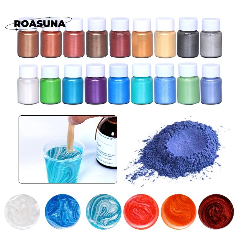 24-kolorowy proszek z masy per – Pearl Powder Resin recenzja i cena