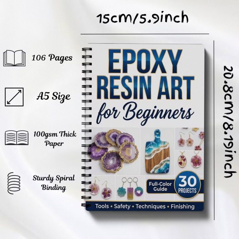 Podręcznik do tworzenia sztuki – Resin Art Learning recenzja i cena