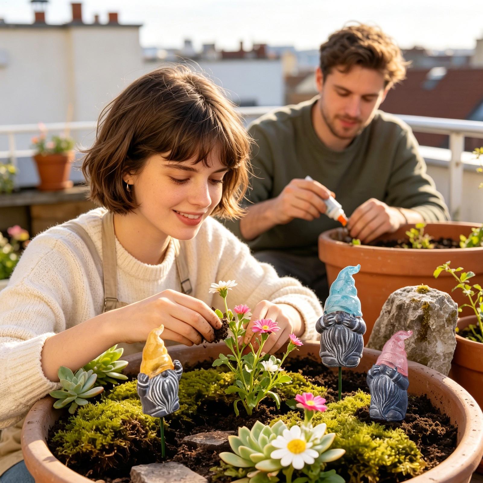 Dekoracyjne ozdobne paliki ogr – Resin Art Flower recenzja i cena
