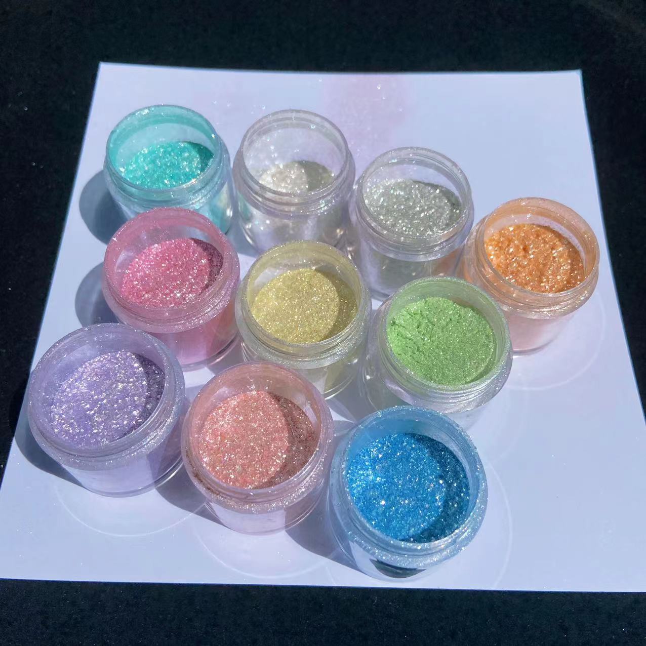 10 kolorów świecący brokat do  – Pearl Powder Resin recenzja i cena
