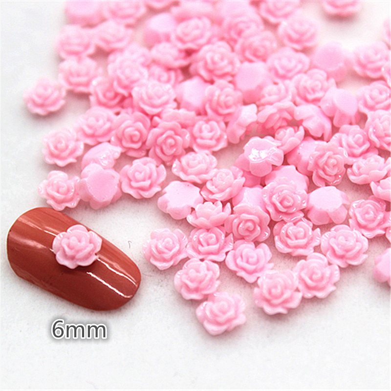 100 sztuk 6mm żywica Mini róży – Resin Art With Rose recenzja i cena