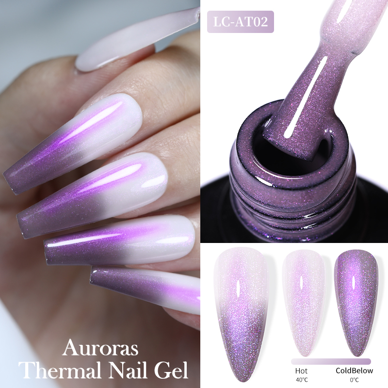 LILYCUTE 7ML Auroras Termiczny – Resin Art Purple recenzja i cena