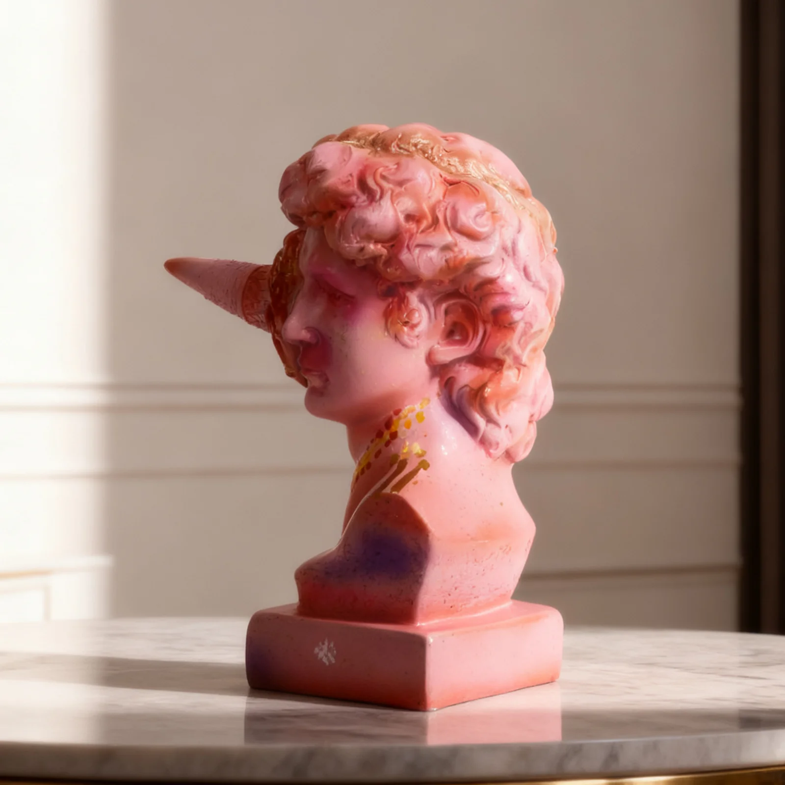 Sztuka graffiti - Statua Dawid – Resin Art Ideas recenzja i cena