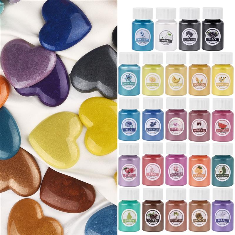 24 kolory żywica epoksydowa ba – Pearl Powder Resin recenzja i cena