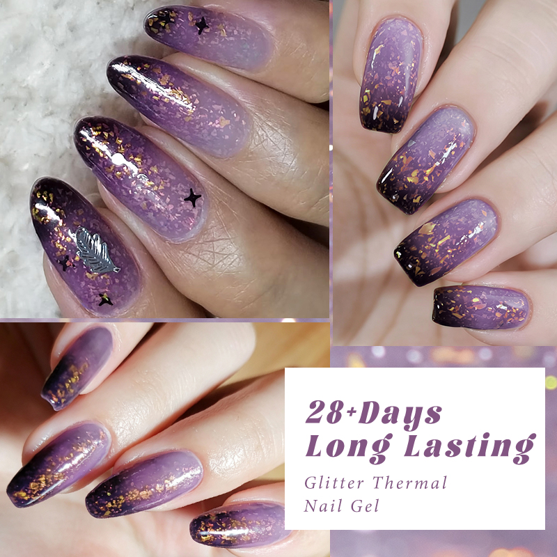 7ml Brokatowy Termiczny Żel do – Resin Art Purple recenzja i cena