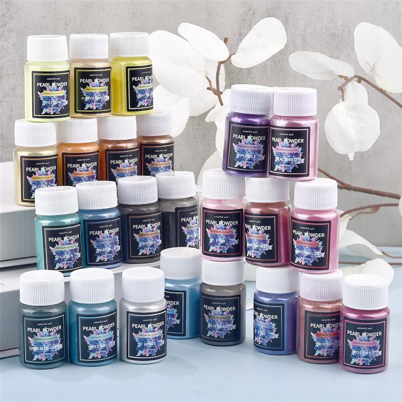 6/24/30Colors Epoxy Resin Dye  – Pearl Powder Resin recenzja i cena