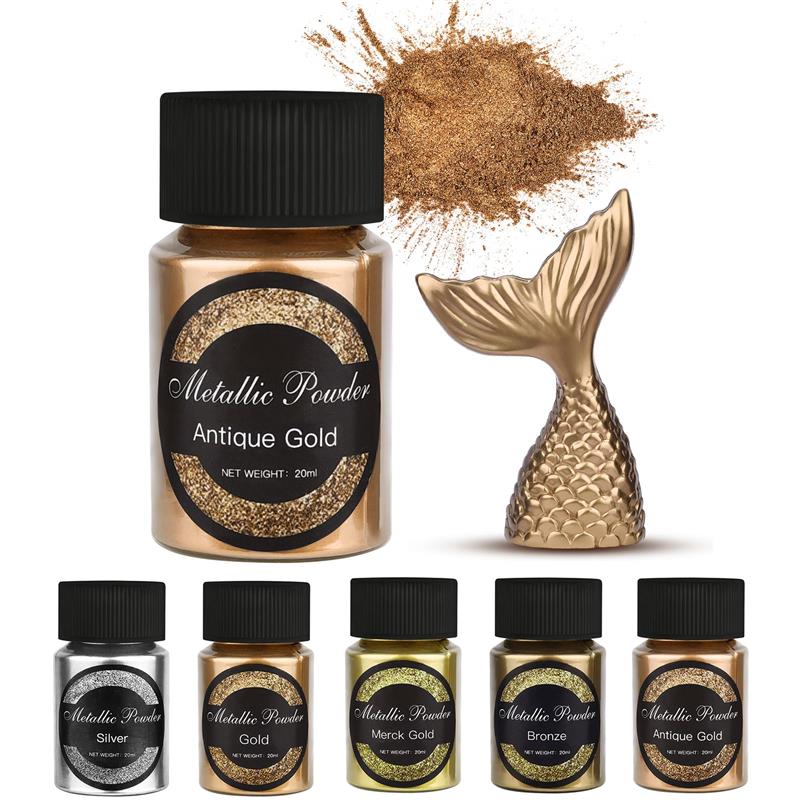 20 ml Shimmer Metallic Gold Si – Pearl Powder Resin recenzja i cena