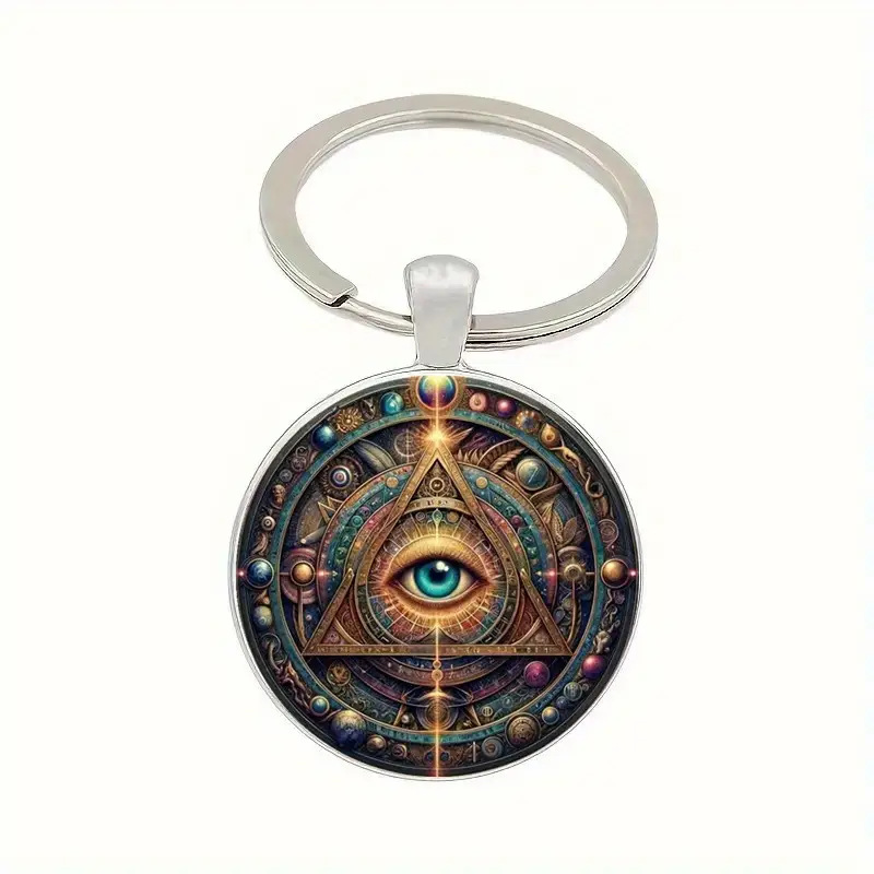 Unikalne wzory bogini i lwa w  – Resin Art Design Keychain recenzja i cena