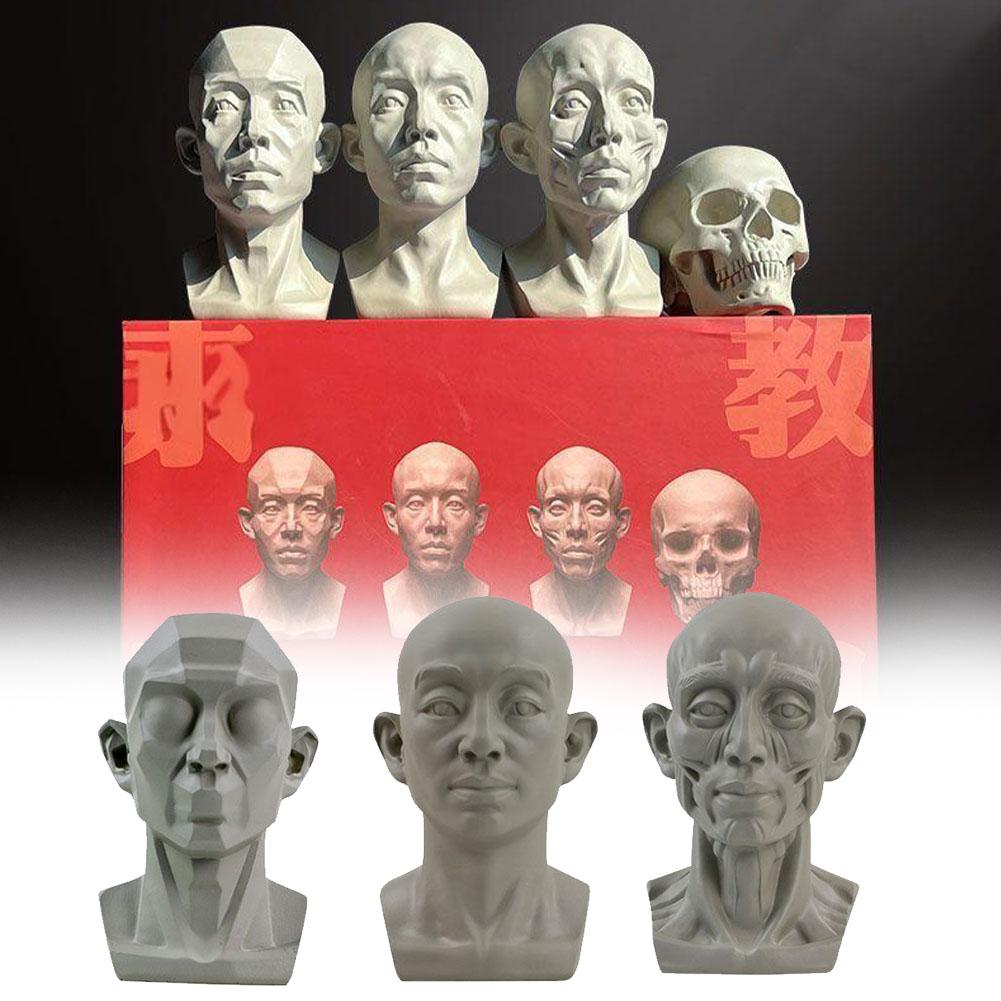 Art Plaster Portrait Teaching  – Resin Art Learning recenzja i cena