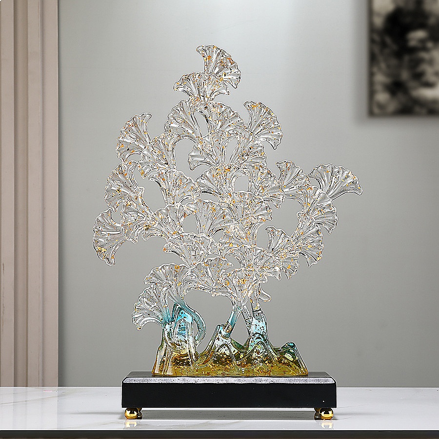 Rzeźba z żywicy z drzewa ginkg – Resin Art Tree recenzja i cena