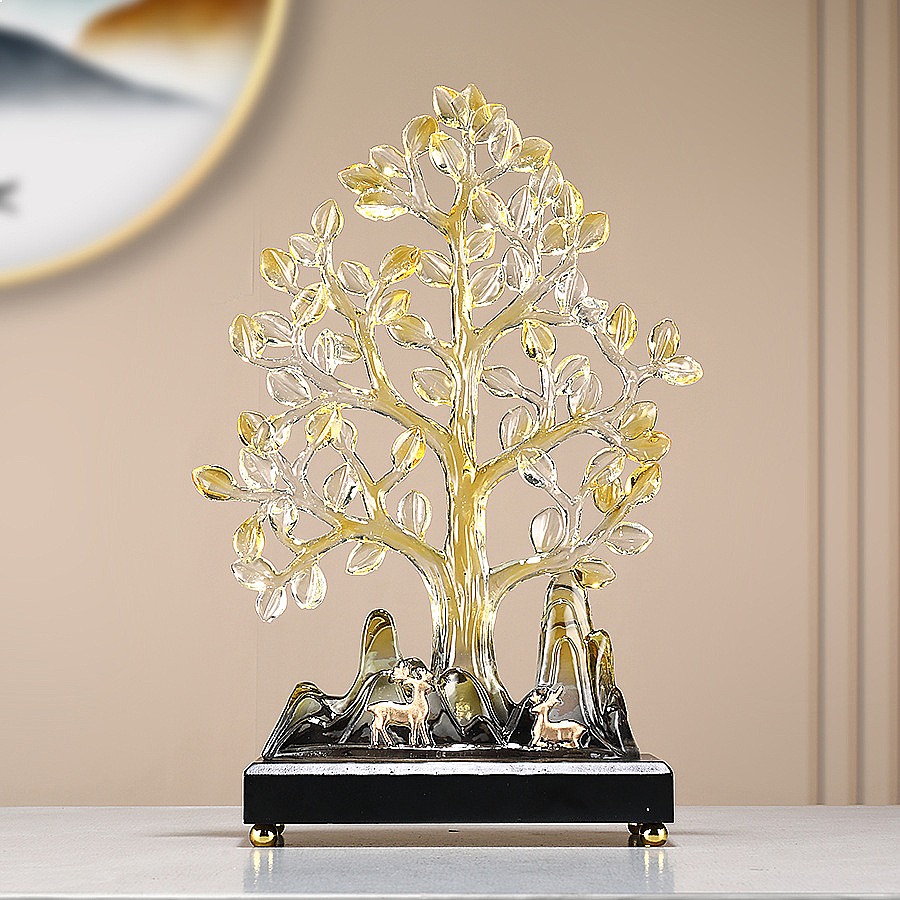 Rzeźba z żywicy z drzewa ginkg – Resin Art Tree recenzja i cena