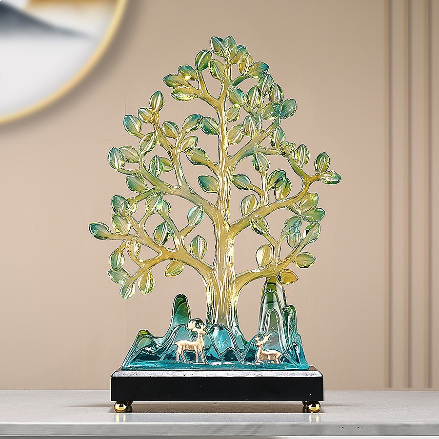 Rzeźba z żywicy z drzewa ginkg – Resin Art Tree recenzja i cena