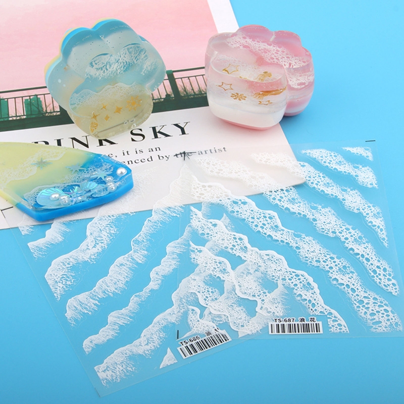 Naklejka z falą Wypełniacz z ż – Resin Art Equipment recenzja i cena